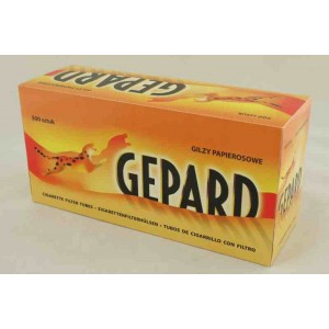 Gilzy papierosowe Gepard 500 szt.