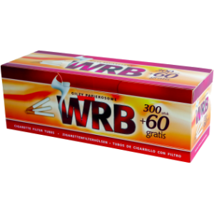 Gilzy papierosowe WRB 360 szt.