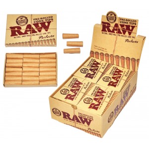 Filtry papierosowe RAW Prerolled Cone Tips